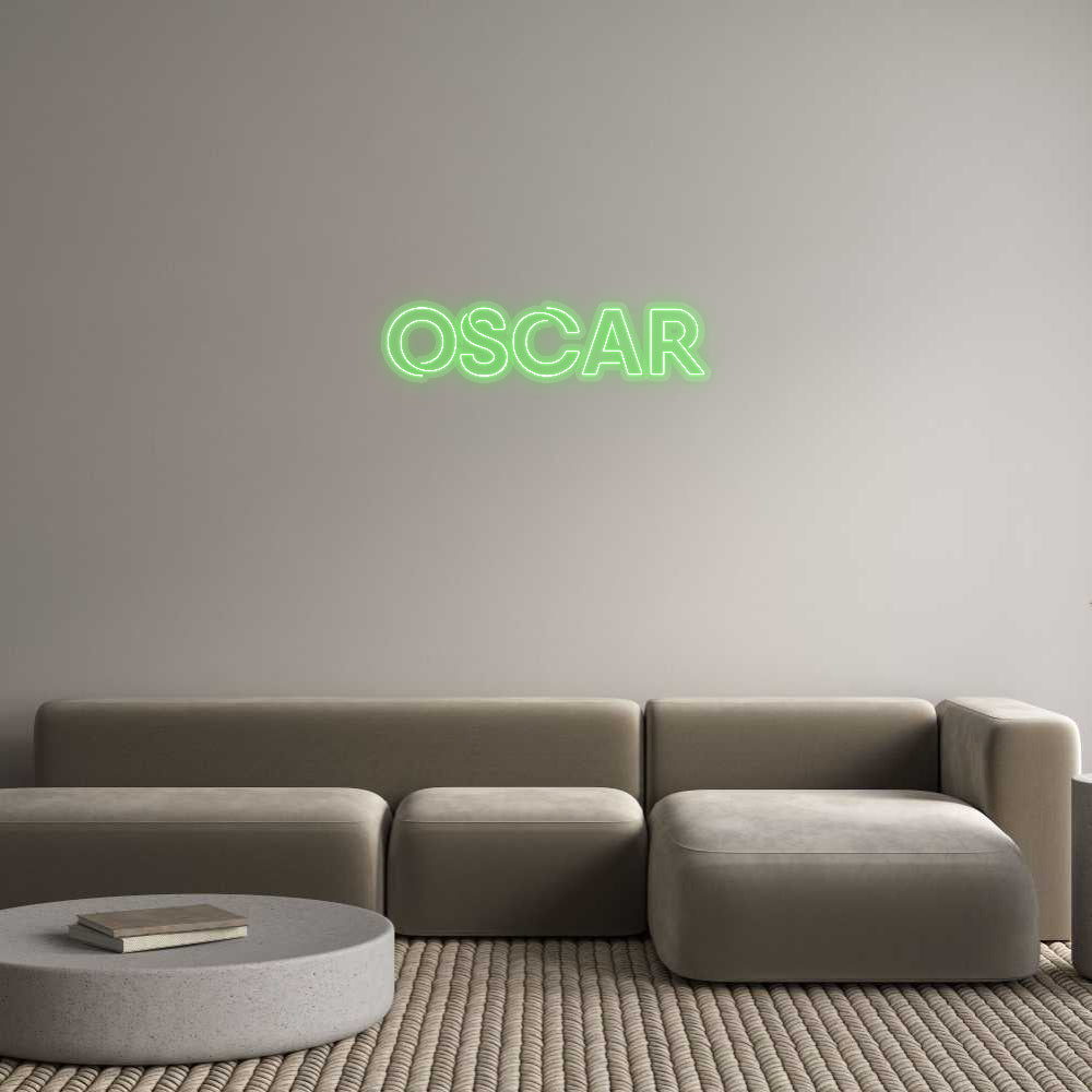 Custom Neon: Oscar